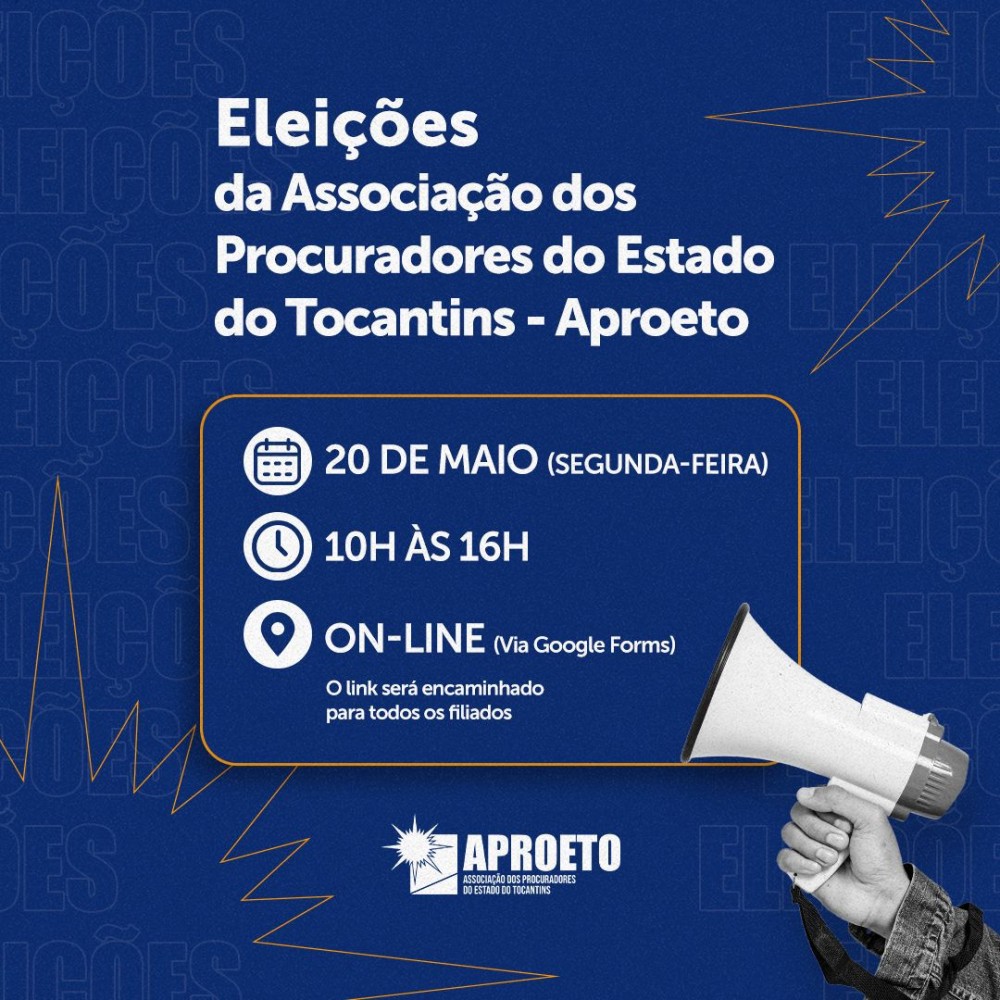 ELEIÇÕES APROETO 2024-2026